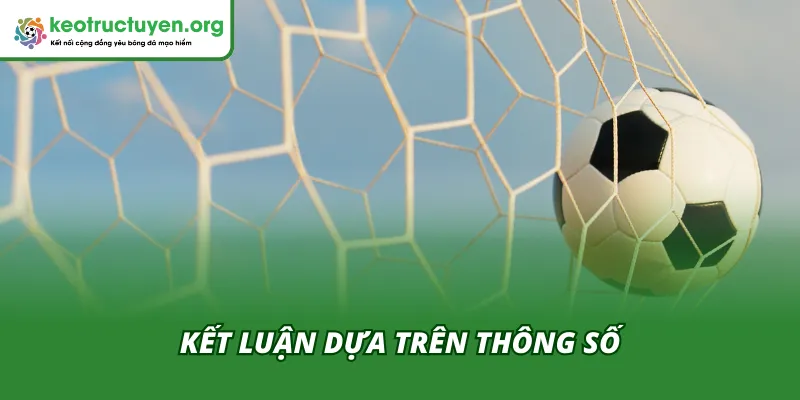 Chỉ số sau trận phơi bày thế trận thực sự trên sân